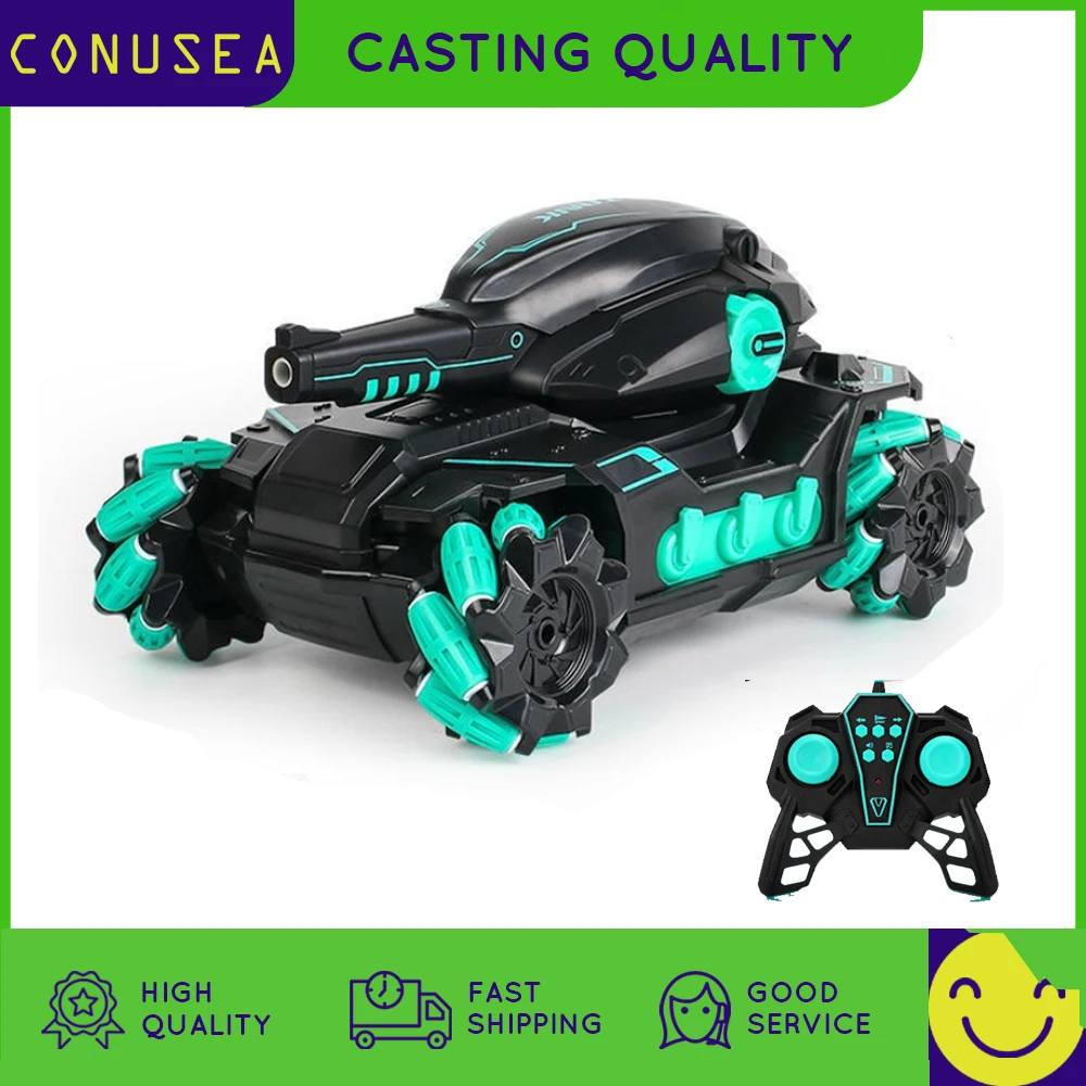 Big Rc Tank Shooting truck 4Wd Radio Controlled Car Tank Truck Battle Competitive Electric Gesture Off-Road Buggy Toy Boy