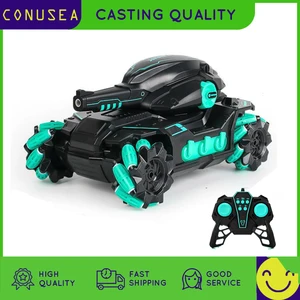 Big RC Tanque Truck Truck, 4WD Radio-controlled car, competitive battle, electrical gesture, buggy off-road 10 Main Sales Remote Control Tank - №8
