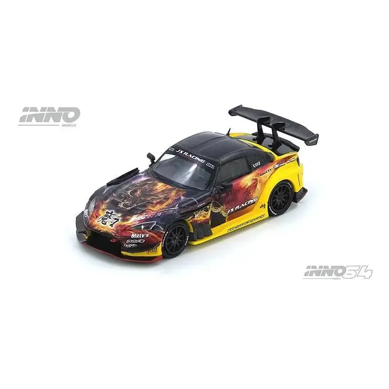 Vorverkauf INNO 1:64 J'S RACING S2000 J'S RACING MAOU HONDA AP1 Diecast Collection Diorama Automodell Spielzeug