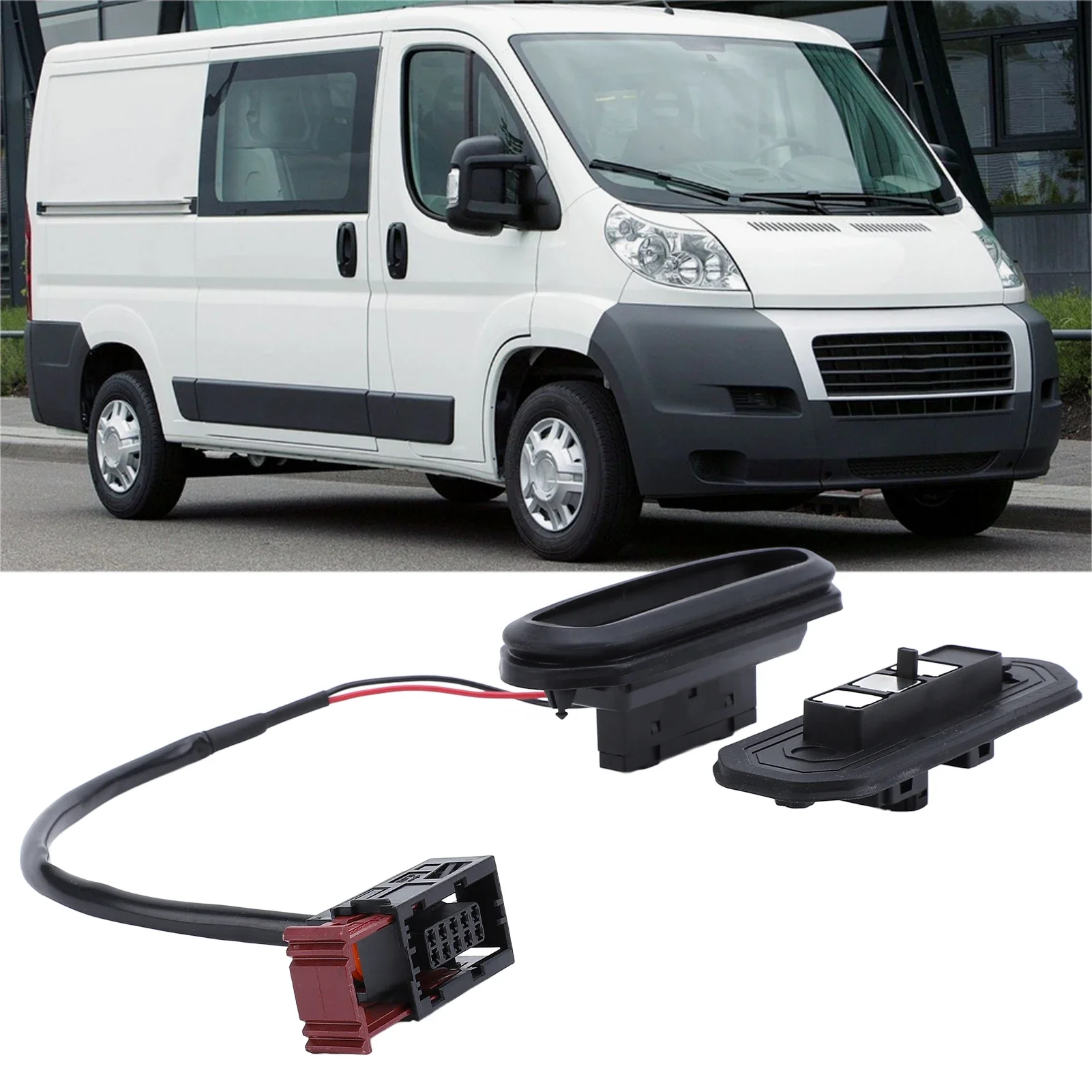 

Sliding Door Contact Switch 1348483080 2 Pin 3 Pin Stable Performance Replacement For Fiat Ducato III 2006‑