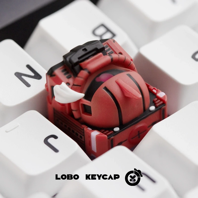 Mobile Suit Themed Game Keycaps 1 Pcs Cherry R4 Mechanical Keyboard Customization Cartoon Anime Cute Esc Collection Gift Keycaps