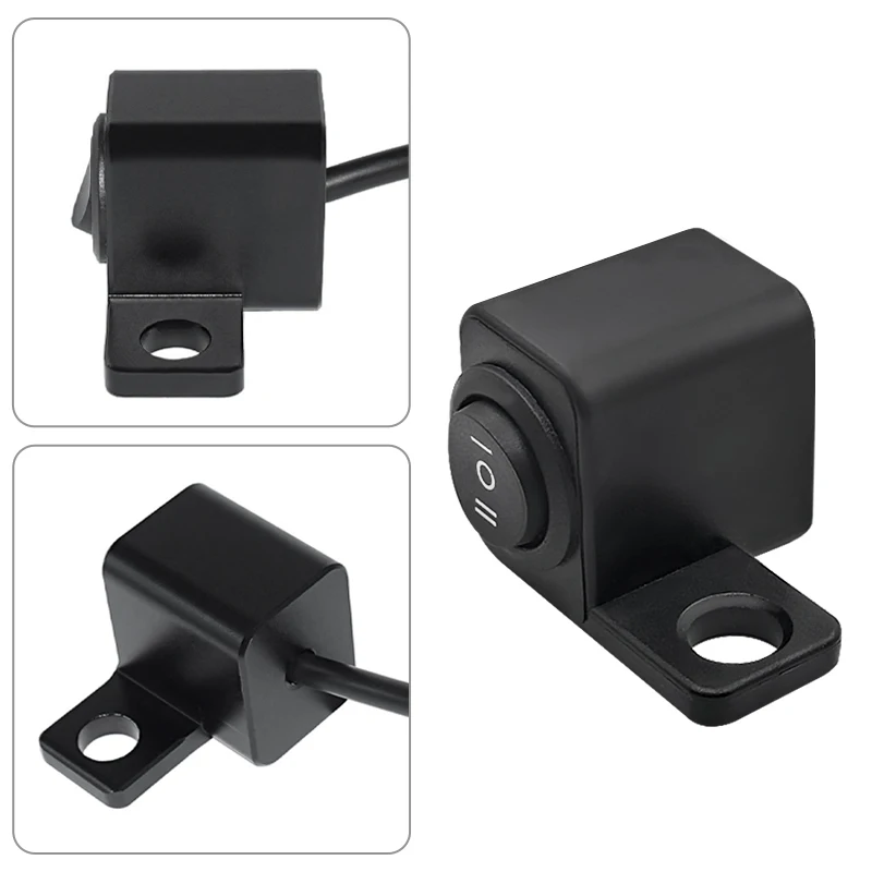 Left 3-way Switch Side Mirror Mount Heavy Duty Universal