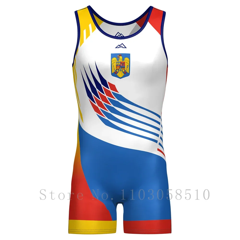 men Rowing uniform Wrestling Triathlon Weightlifting, swimming water sports Multi functional integrated tight fitting clothing