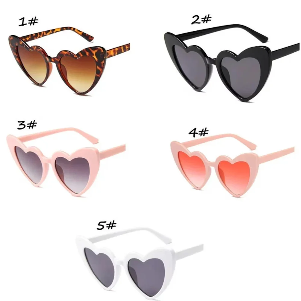 Gafas de sol personalizadas con forma de corazón, lentes Funky, recuerdos de fiesta nupcial, despedida de soltera, regalo de dama de honor