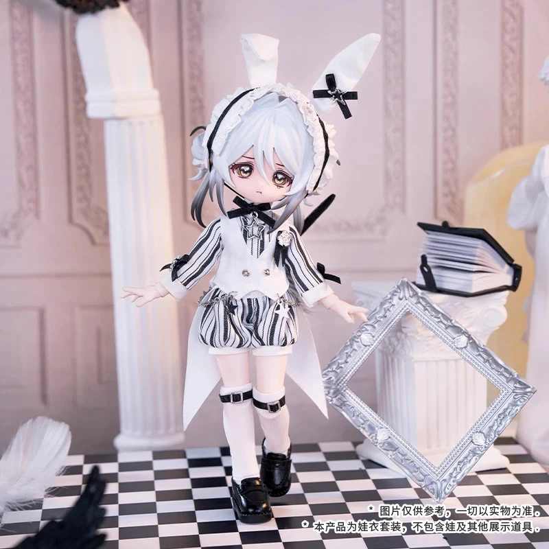 

Подлинная в наличии, ежедневная серия, плюшевая кукла-кролик Ob11, 12 очков, кукла Bjd, одежда, игрушка, подарок-сюрприз на день рождения, отправить другу