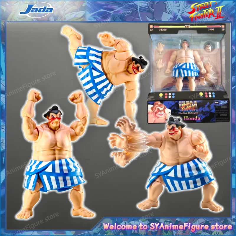 

In Stock Jada Toys Street Fighter II E. Honda 1/12 Scale 6-Inch JD35740 Action Figure Toy Collection Gift
