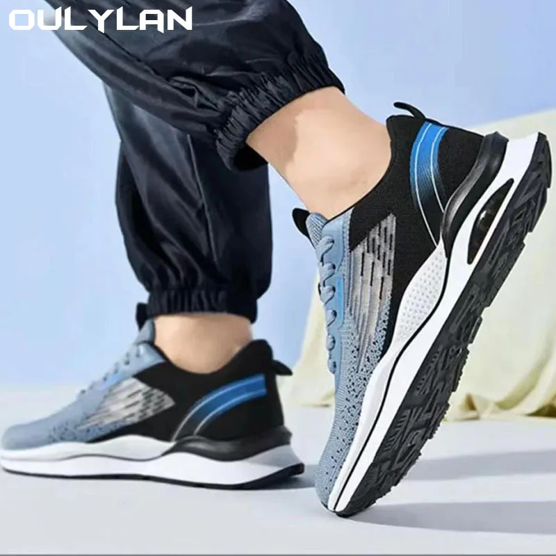 Oulylan Comfort Platform scarpe da corsa per uomo scarpe da ginnastica all'aperto scarpe da tennis Sneaker da uomo in Mesh scarpe Casual traspiranti