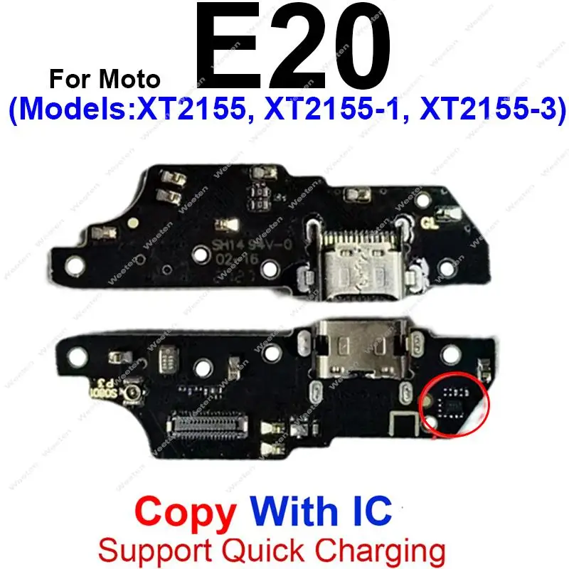 USB Charging Port Connector Flex Cable Board For Mototrola MOTO E20 E30 E40 E22 E22i E32 USB Charger Dock Board Parts