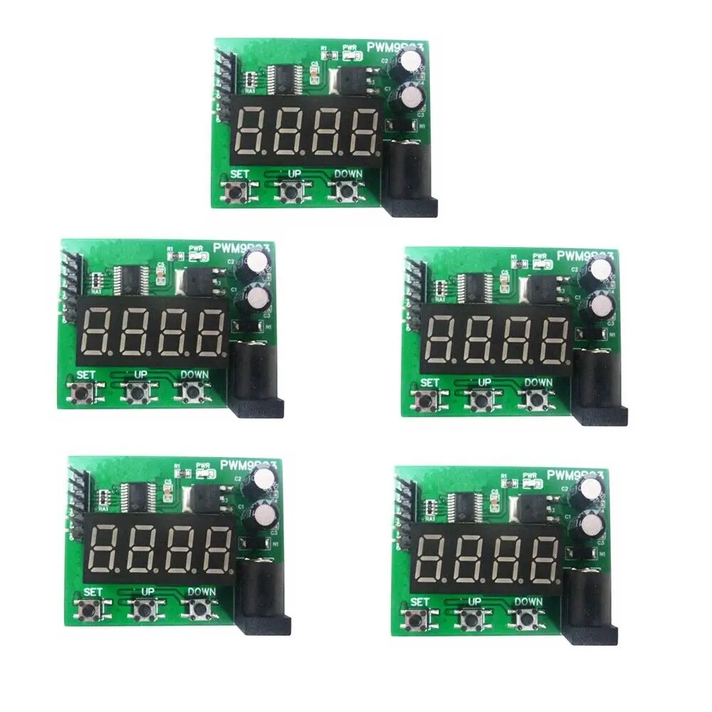 

5V TTL 3-Channel 6-24V PWM Pulse Square Wave Generator 20HZ-1MHZ Frequency