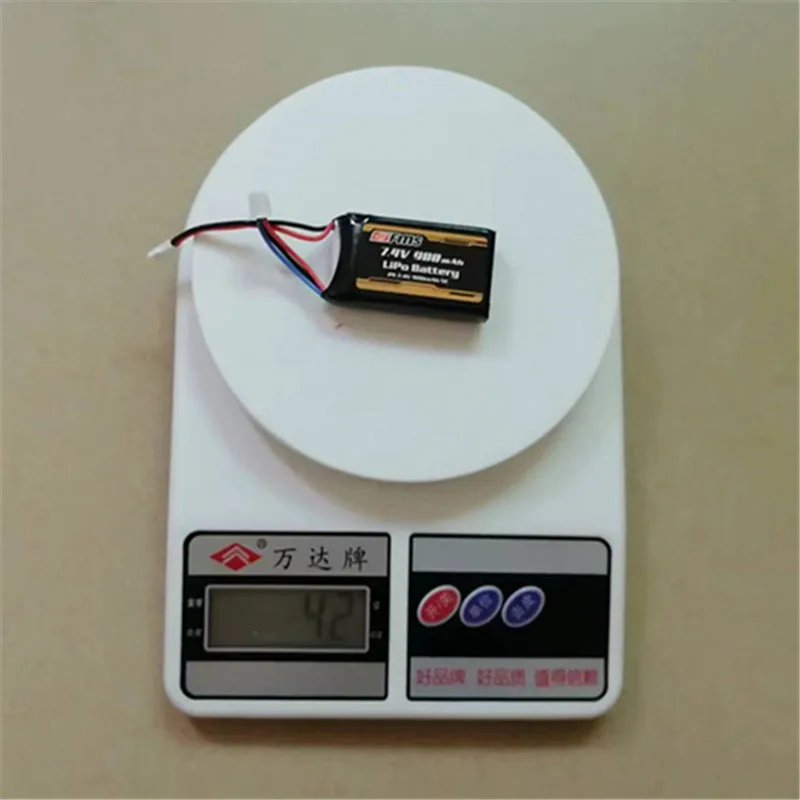 FMS LIPO BATTERY 2S 7.4V 900mAh C2259 for New 1/18 1:18 FCX18 LC80 1/24 1:24 FMT24 RC Car