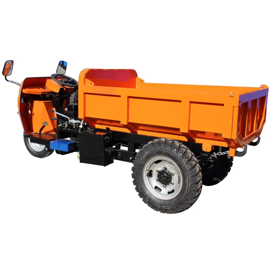 LK270D Hidráulica Tpping Track Mini Dumper, Mini carregadeira de rodas com carga, toneladas 2y3