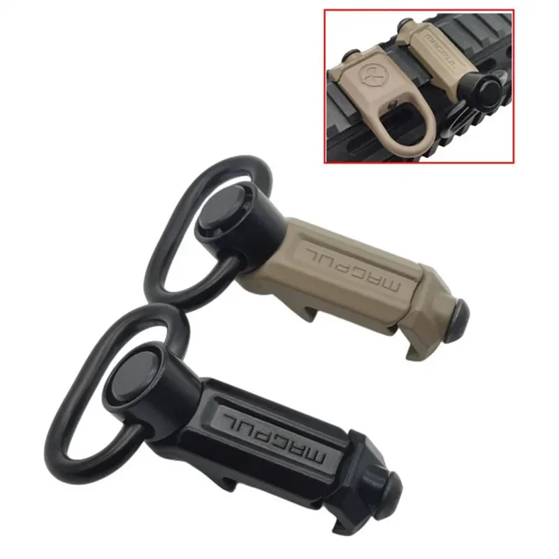 Tactical GBB Quick Detach Release QD Sling Swivel Scope Mount Ring .223 AR15 Hunting Accessories Fit 20mm Rail QD Adapte