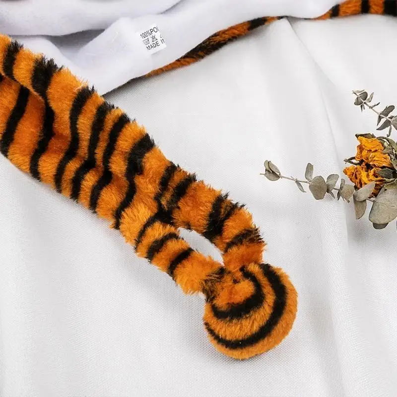 

Fashion Halloween Cospaly Warm Animal Hat Cartoon Headgear Windproof Plush Warm Performance Props Pet Decoration