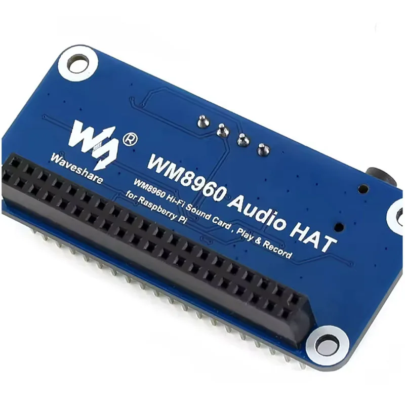 

WM8960 Hi-Fi Sound Card HAT for Raspberry Pi Stereo CODEC Play/Record