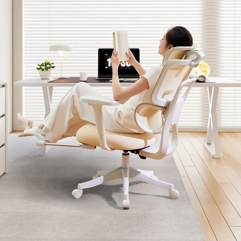 

Girls Ergonomic Computer Chair Seat Office Chair Home Comfort Gaming Waist Chair