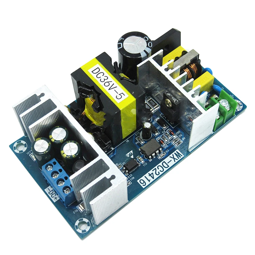 Populaire WX-DC2416 Industriële Power Module High-Power Blote Board Schakelende Voedingskaart DC Power Module 36V 5A