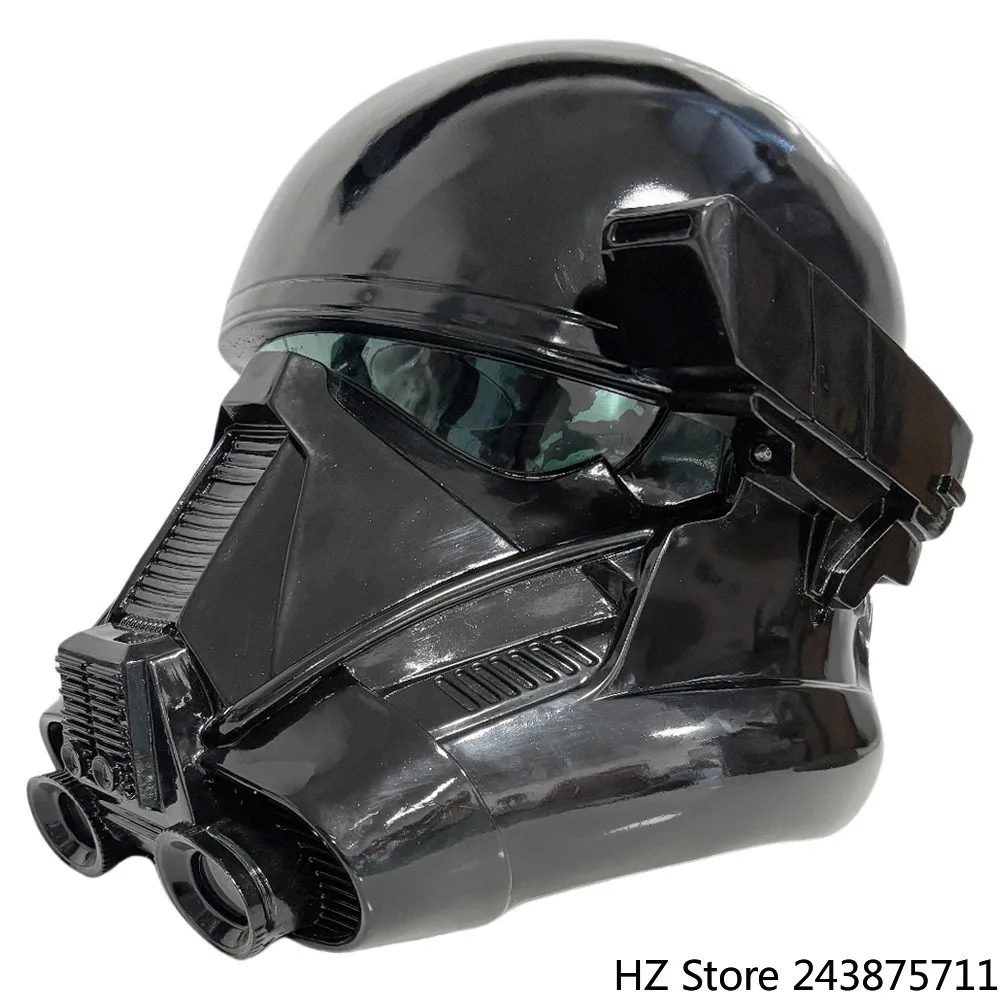 SW The Black Series Imperial Death Trooper Helmet with Led Light Rogue A Story War Cosplay HELMET Props Birthday Gift TK009 view 4