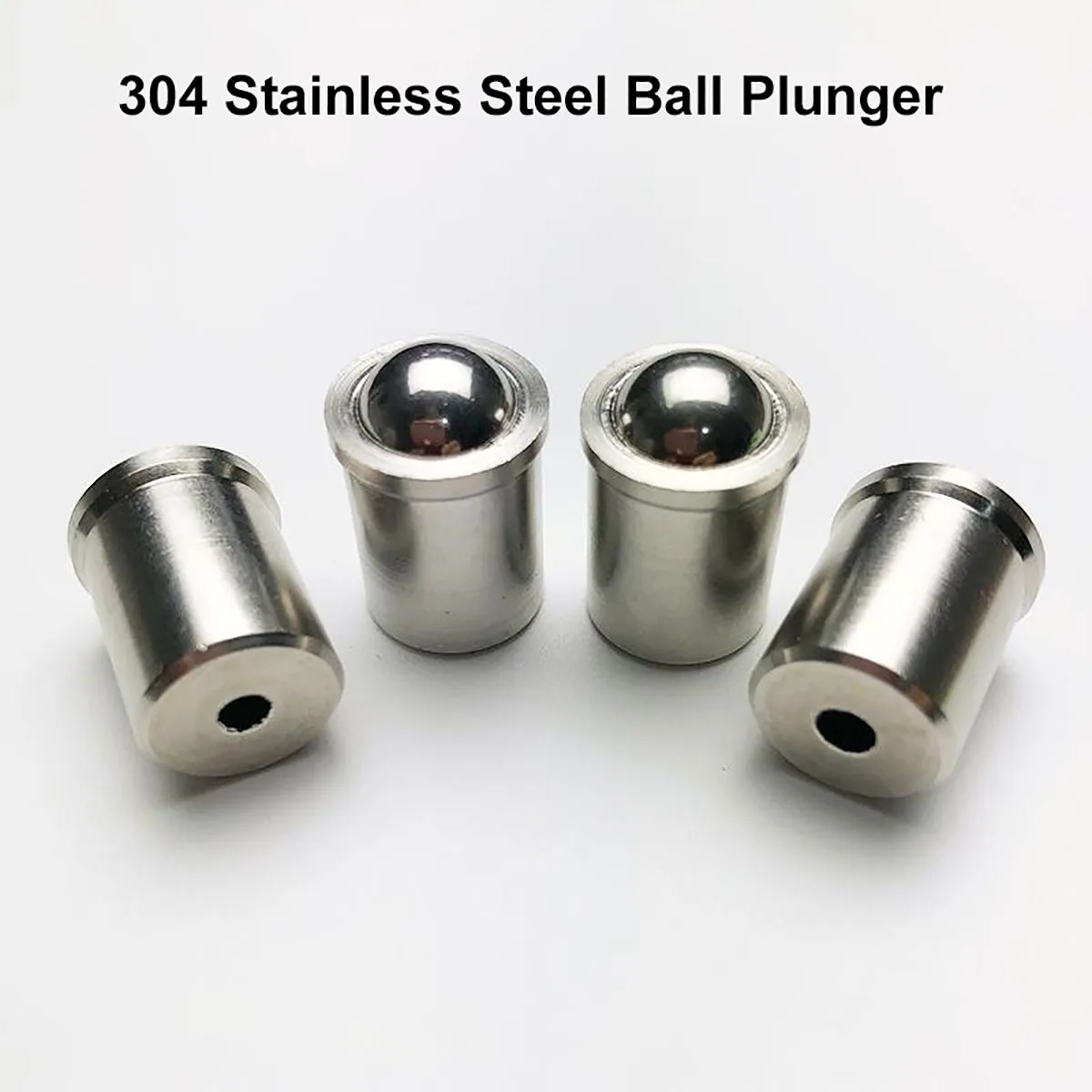 

5Pcs/Lot 3mm 4mm 5mm 6mm 8mm 10mm 12mm 304 Stainless Steel Ball Plunger Push Fit Ball Spring Ball Plungers