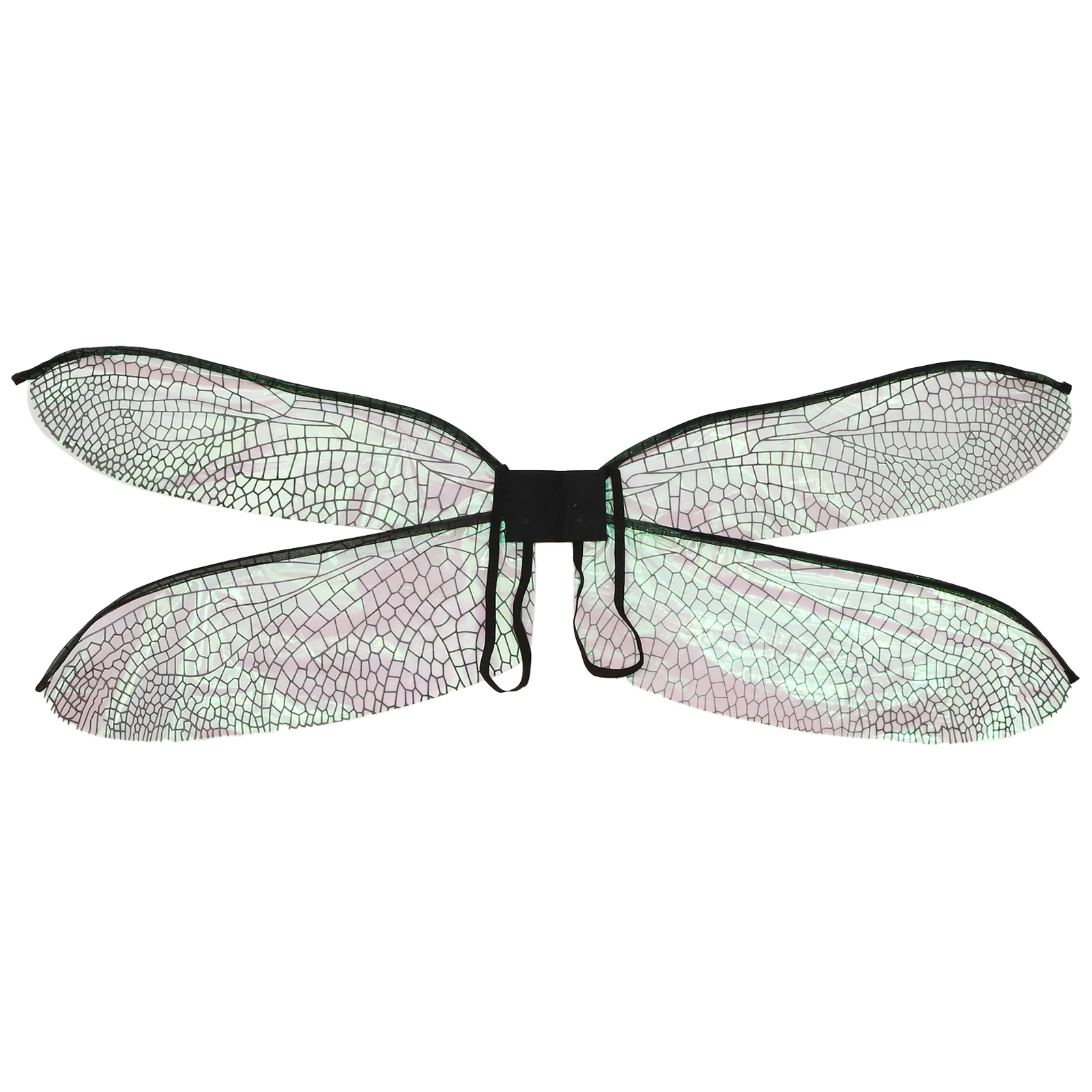 Women Girls Forest Fairy Dragonfly Angel Wings Costume Accessories for Halloween Party Cosplay Carnival Roleplay Stage Dress Up