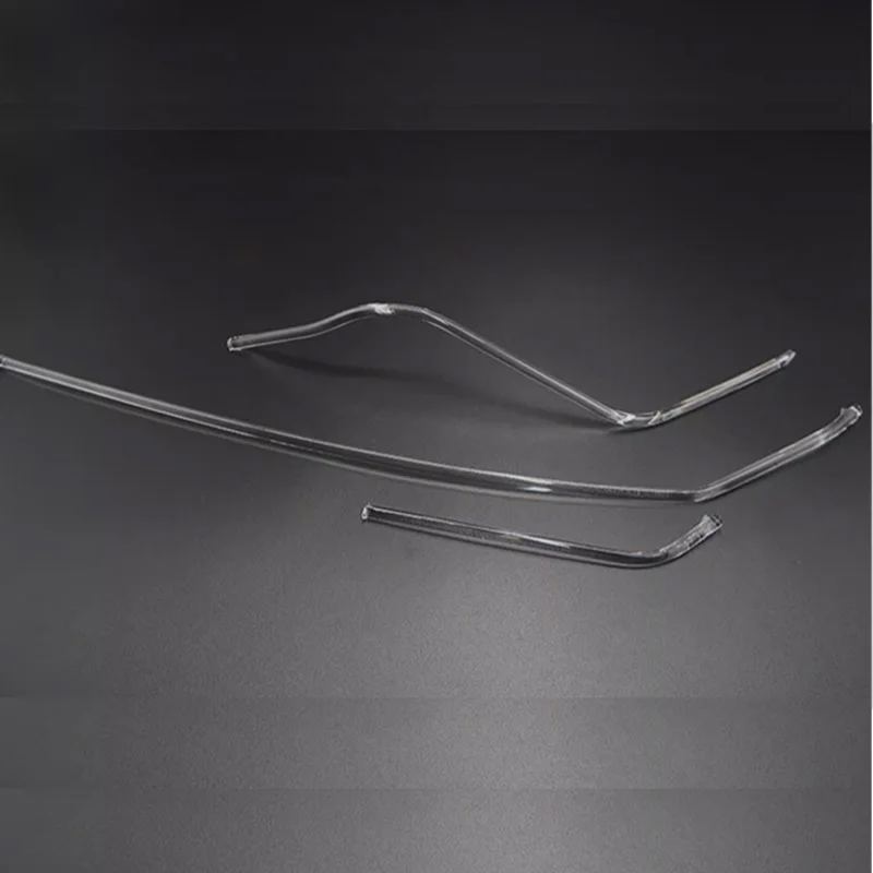 For Audi  A6L C8 2019-2023 Car Aperture LED Headlight DRL Guide Daytime Running Light Tube LED Light Bar White Light