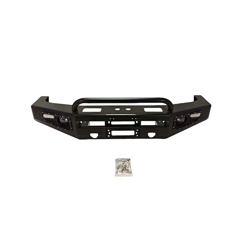 

Стальной спортивный передний бампер для Land Cruiser LC76 (2015-2021), внешние аксессуары, простая установка