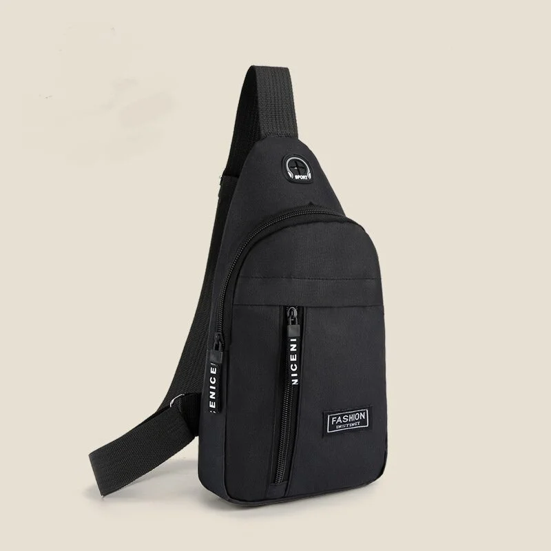 Multifunktionale Outdoor-Reise- und Arbeitstasche - Unisex Casual Messenger Bag, Herren Brusttasche – Detail 5