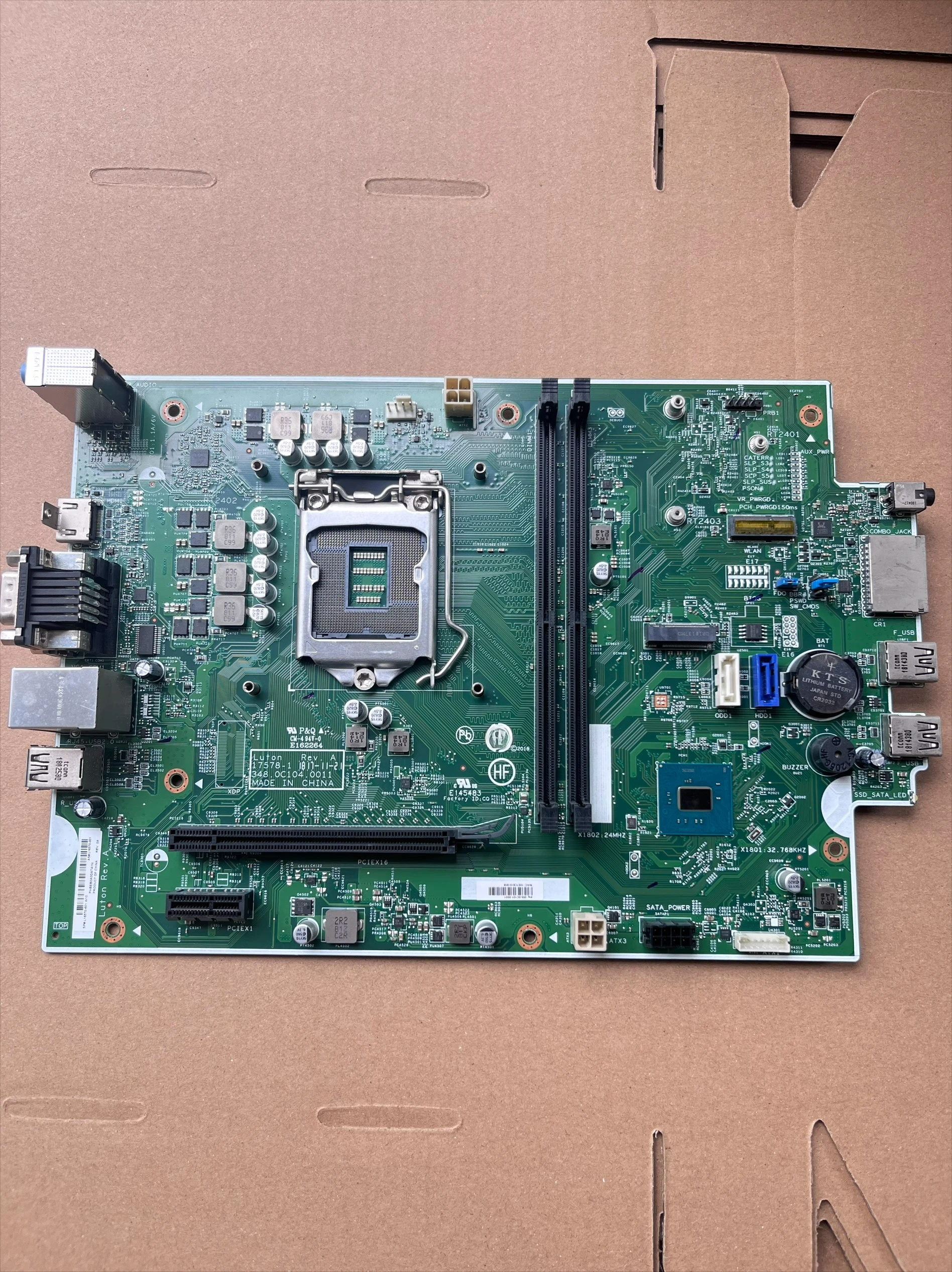 

For HP 290-p030cn TPC-W049-SF main board L16570-001/601 17578-1