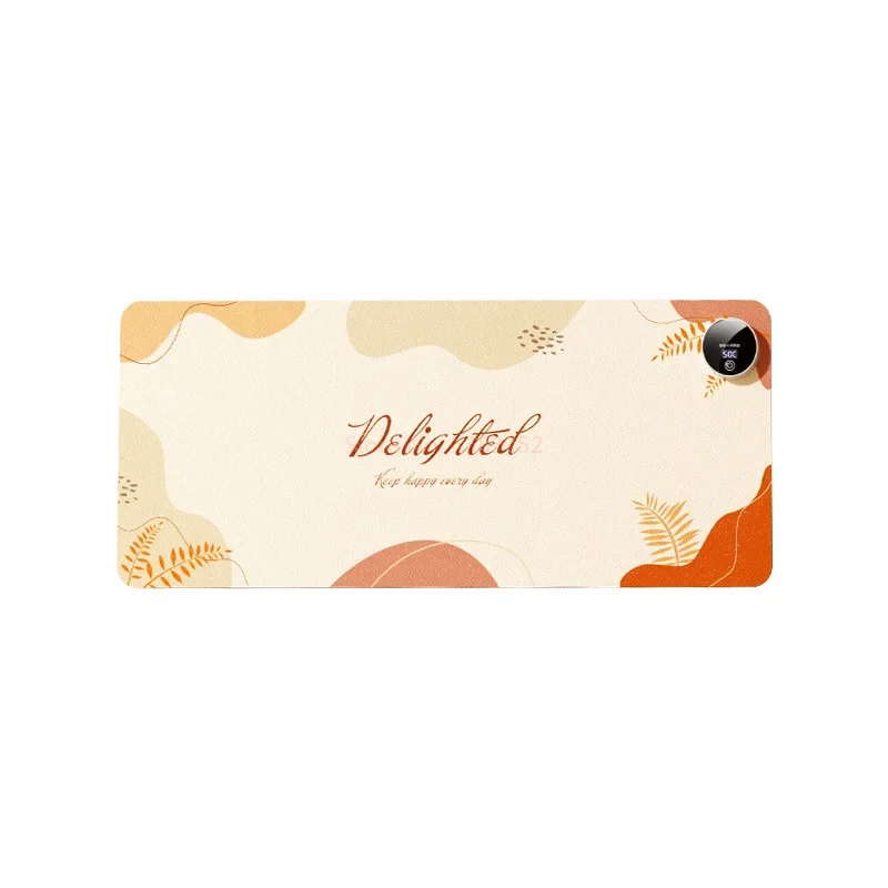 لوحة ماوس تسخين كبيرة الحجم، حصيرة مكتب شتوية دافئة مع قاعدة مضادة للانزلاق لدرجة حرارة ثابتة لاستخدام الكمبيوتر المنزلي المكتبي