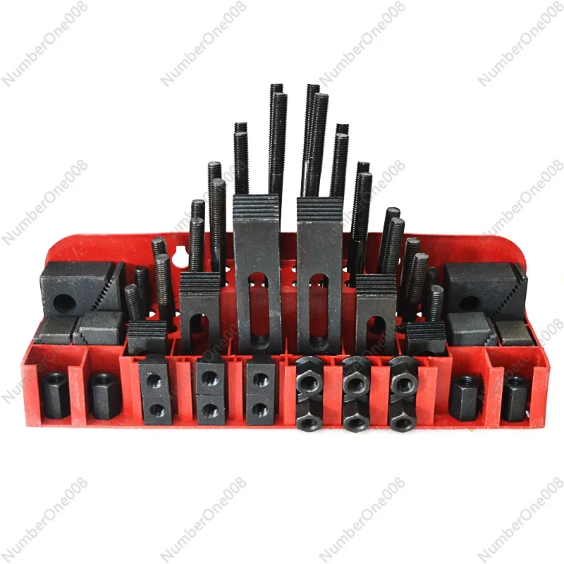 M10 طحن قطع مزيج أجزاء قالب الصوانى 58 قطعة/المجموعة آلة طحن لوحة الضغط العالمي المشبك رمز المجموعة الحديد