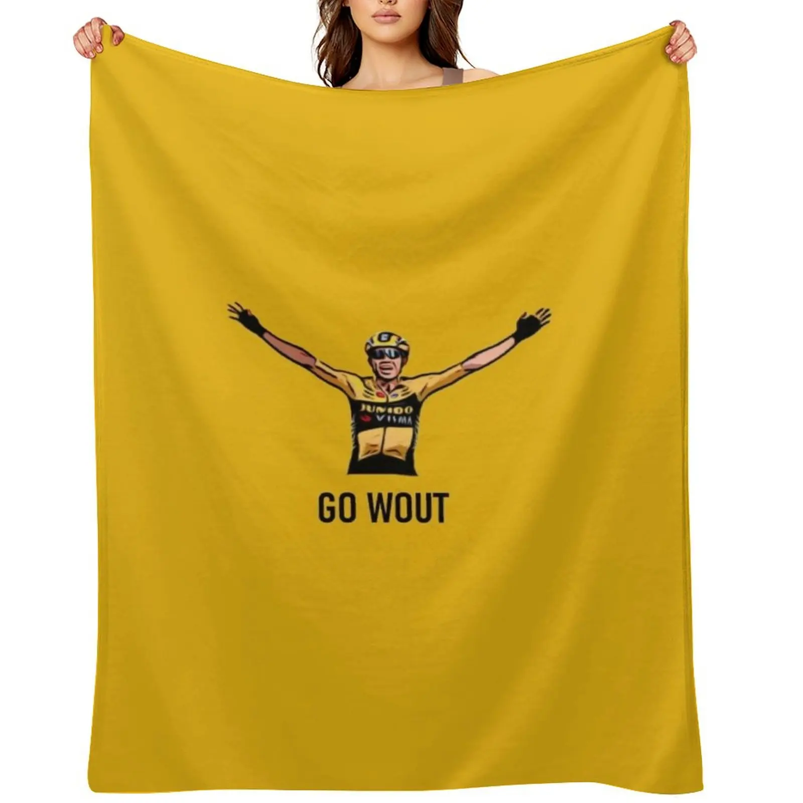 

Wout van Aert Throw Blanket Nap Kid'S Plaid christmas decoration Blankets