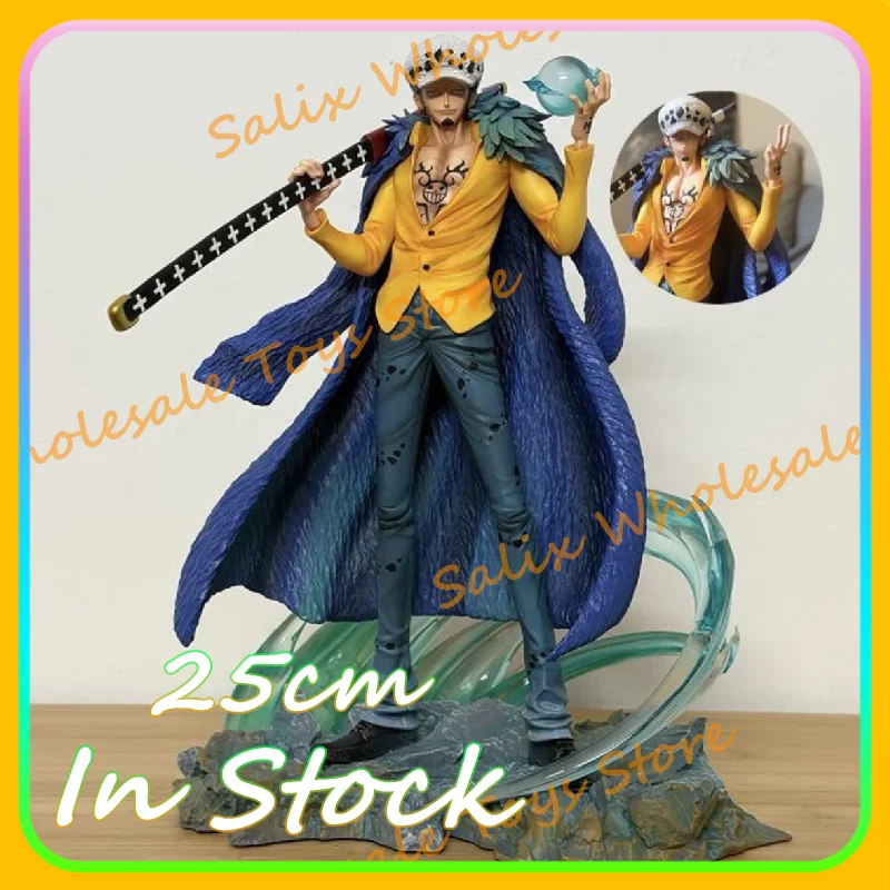 

В наличии 25 см One Piece Trafalgar Law ПВХ статуя аниме фигурка Коллекционная модель аниме фигурка игрушки