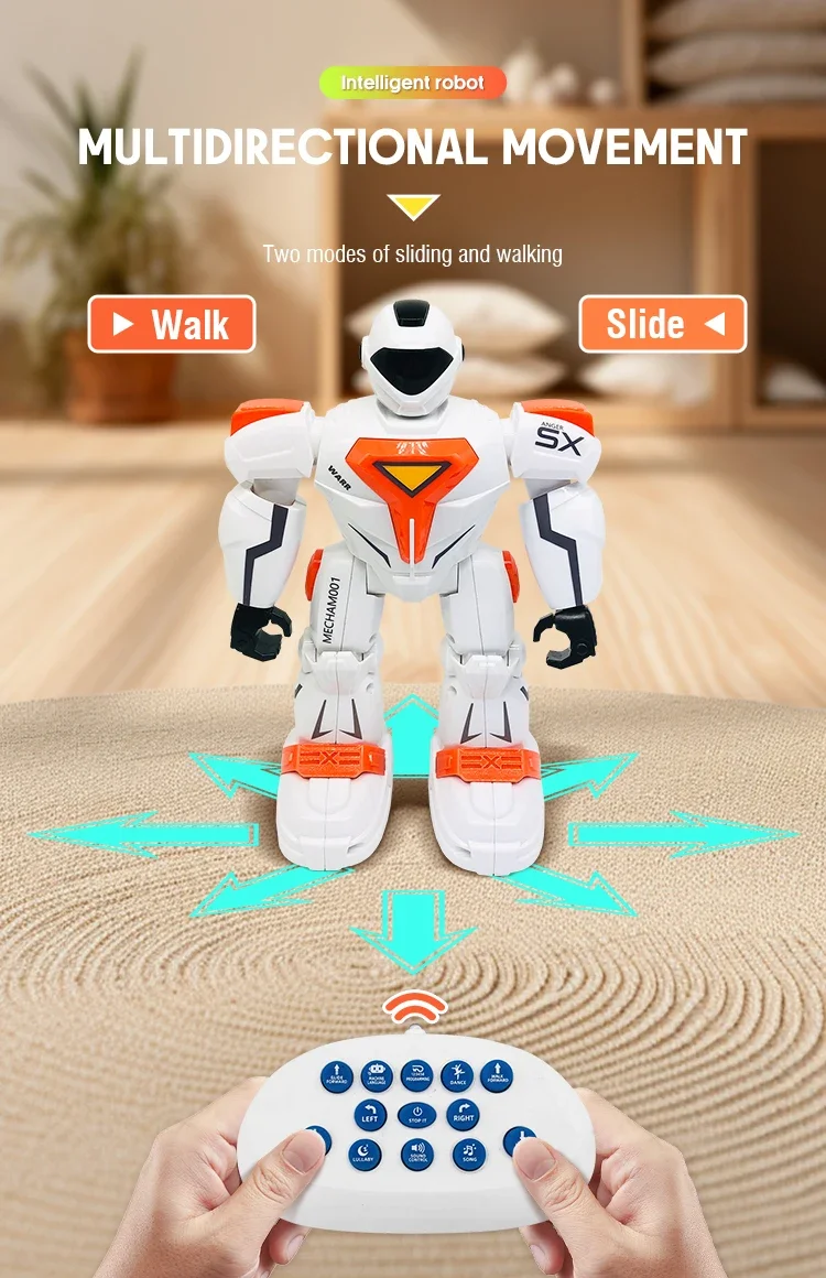 G26 RC Robot Intelligent infrarouge geste Induction programmation vocale chant danse Robot électrique garçon jouet enfant cadeaux de noël