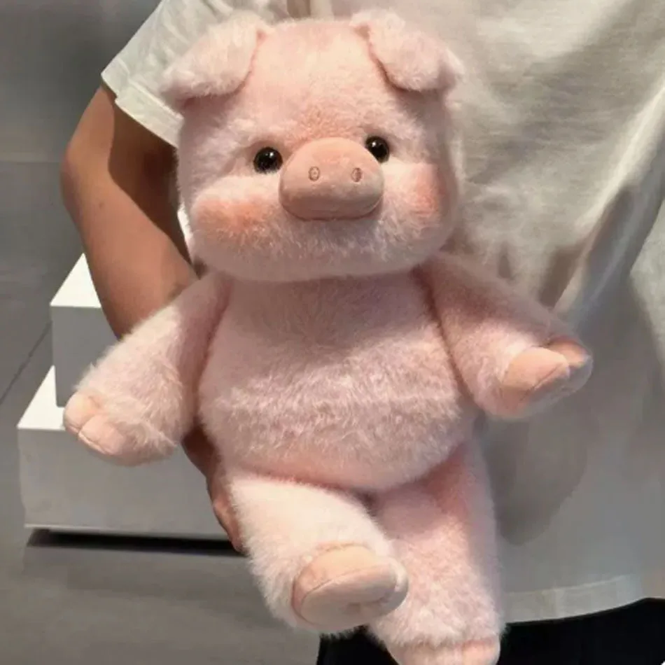 Adorable Highland Cattle Plush Toy 45cm - Huggable Running Cow Stuffed Animal Made with Premium Soft Fabric, Soothing Companion