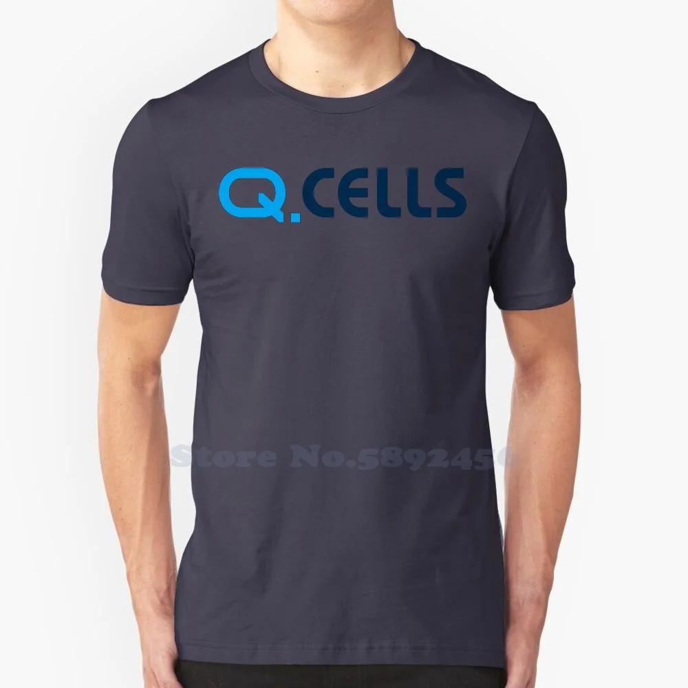 Q-cells Brand Logo Streetwear T Shirt Top Quality Graphic Tees