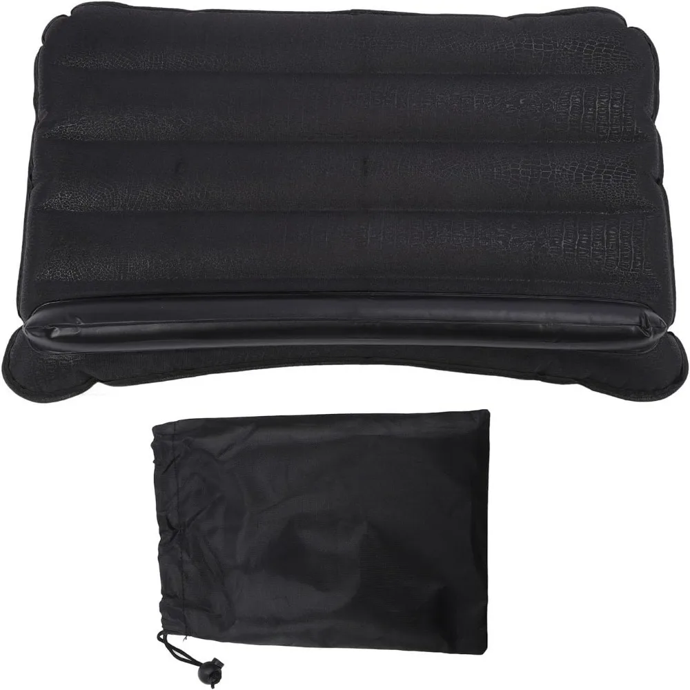 PVC Cloth Inflatable Laptop Desk Quick Inflation Ergonomic Inflatable Lap Desk Large Diameter Air Valve Waterproof