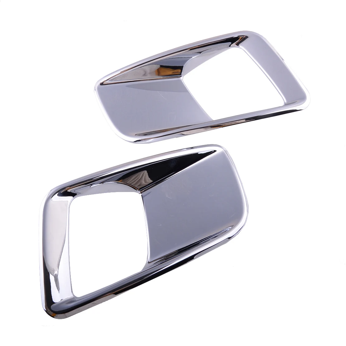 1 زوج كروم الخلفي الضباب الخفيف غطاء المصباح صالح لبيجو 3008 GT 2016 2017 2018 2019 #1