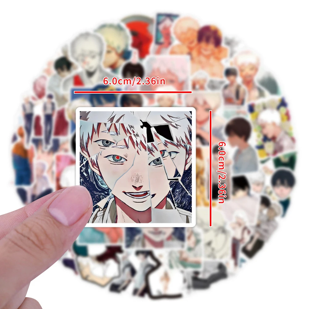 10/30/50pcs Anime The Summer Hikaru Died Stickers Cartoon Kid DIY Decals Toy Skateboard Diary Phone Cool Manga Graffiti Sticker