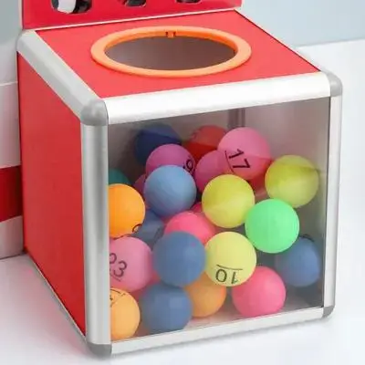 

Transparent Annual Meeting Lottery Detachable Draw Box For Party Fundraising Storage Bright Color Reusable Practical Light