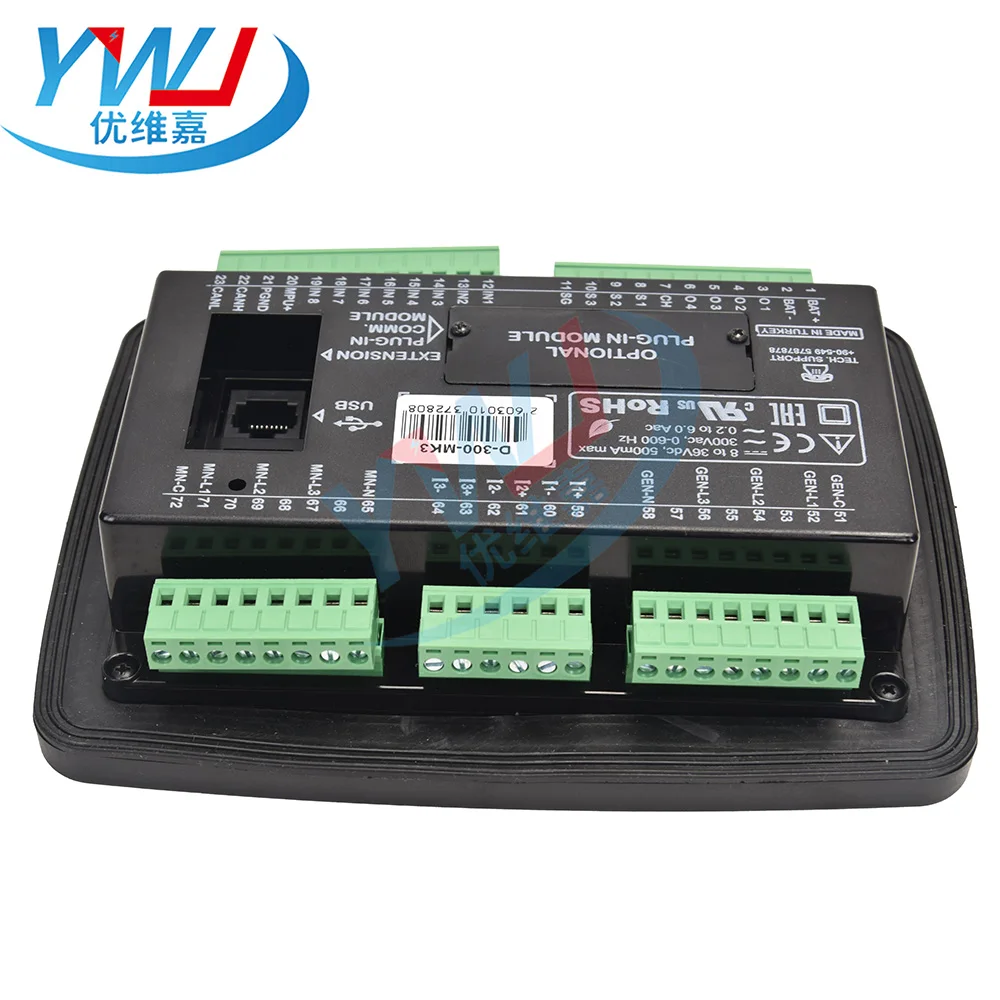 Módulo de Controle do Painel do Gerador DATAKOM Original Compatível com DATAKOM D300 D-300 MK2 D300 MKII D300 MK3