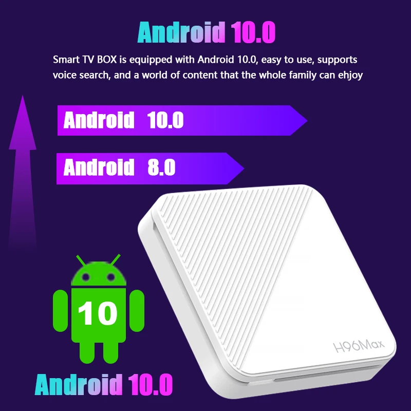 2025 العلامة التجارية الجديدة H96 MAX H313 IPTV صندوق التلفزيون الذكي TVBox 2GB 16GB المزدوج Wifi6 BT 4K HD أندرويد 14 جوجل صوت مساعد مشغل الوسائط