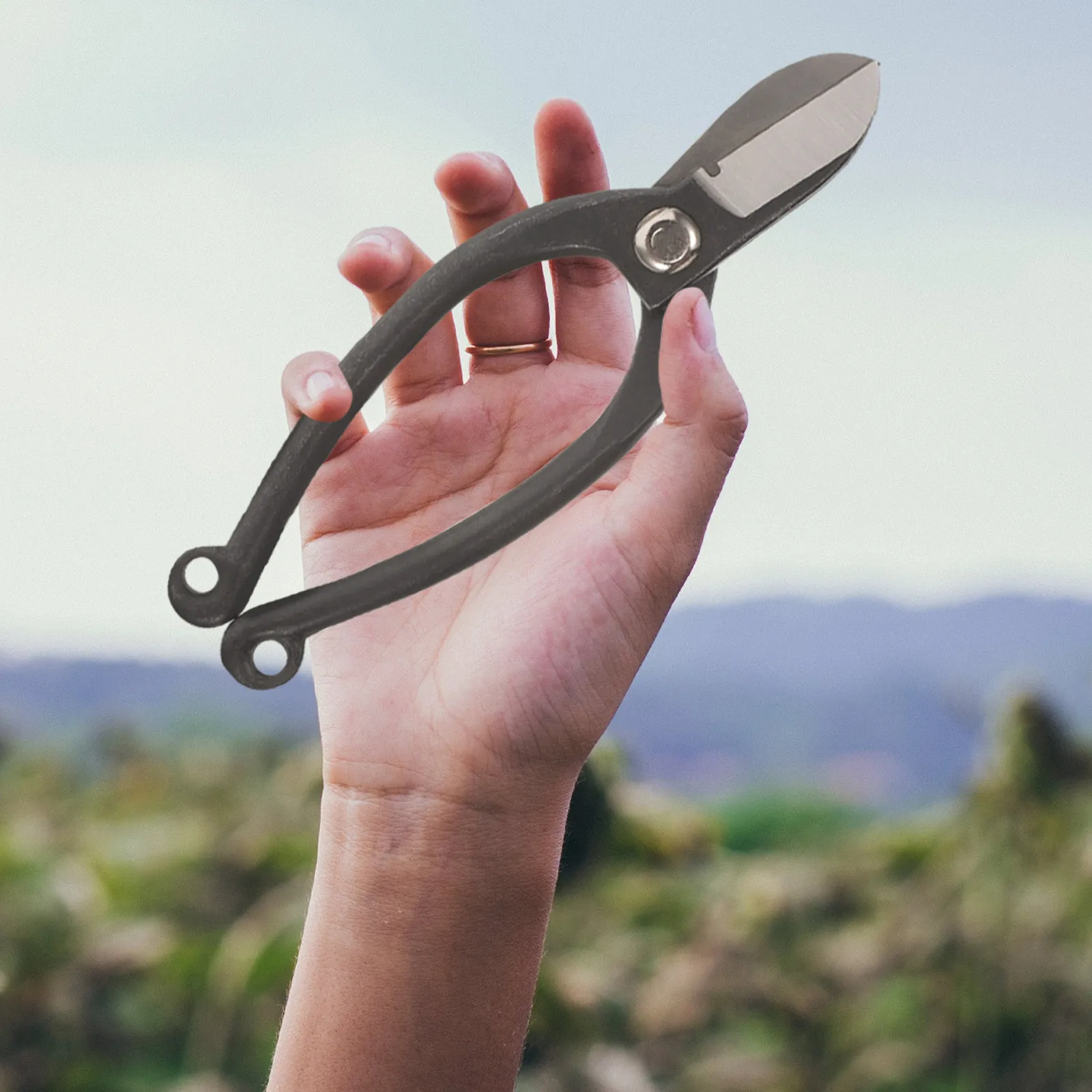 

Профессиональные садовые секаторы с матовой ручкой и лезвиями из закаленной стали для обрезки веток, садоводства и флористики