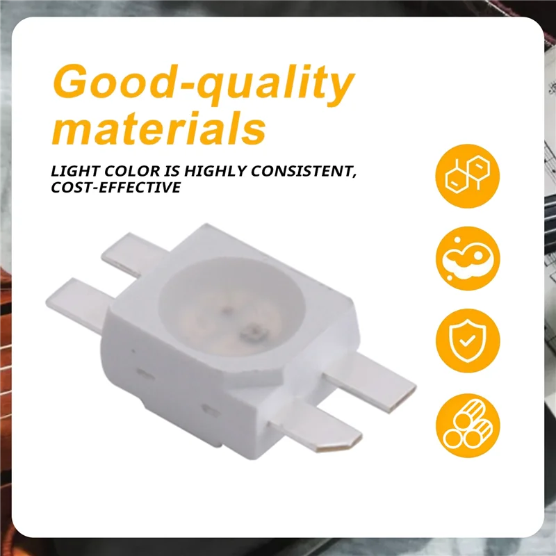 LICE-50PCS SK6812 MINI-E RGB (Similar With WS2812B) SK6812 3228 Pixel LED Chip Individually Addressable Full Color DC5V