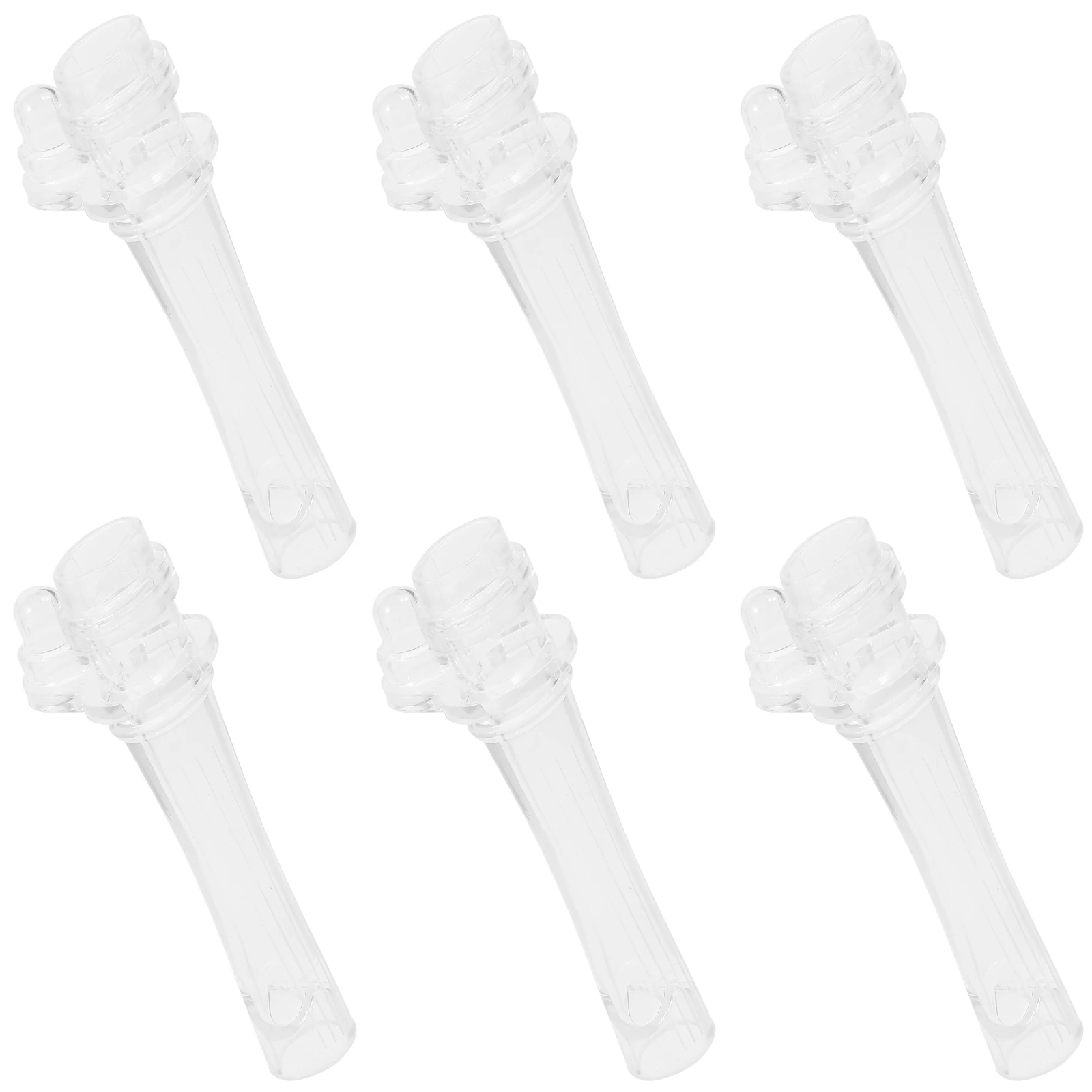 

6 Pcs Silicone Straw Head Reusable Straws Replacement Cover Accessories Kids Water Cup Tips Bottle
