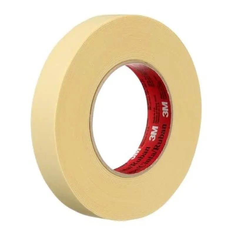 3M 2693 High Performance  Masking Tape,Tan, 25.4mmX54.8M ( Pack of 2roll) ,Dropshipping