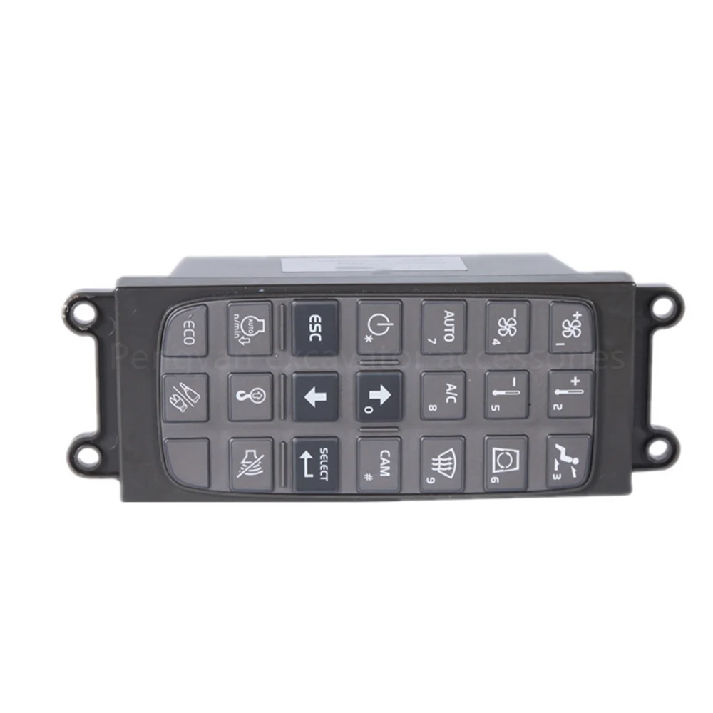 For 14594714 Excavator Parts 210D 220D 290D 360D 750D 460D Air Conditioner Controller Panel Switch