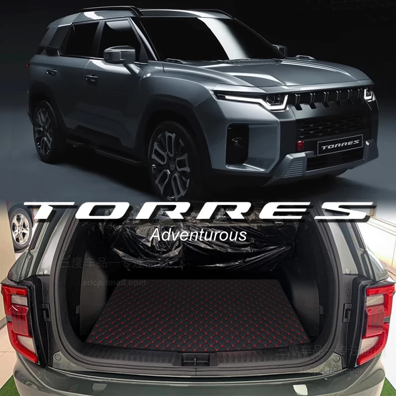 trunk mat  for Ssangyong Torres trunk cushion evx t 7 dedicated to the 5 korando Rexton G 4