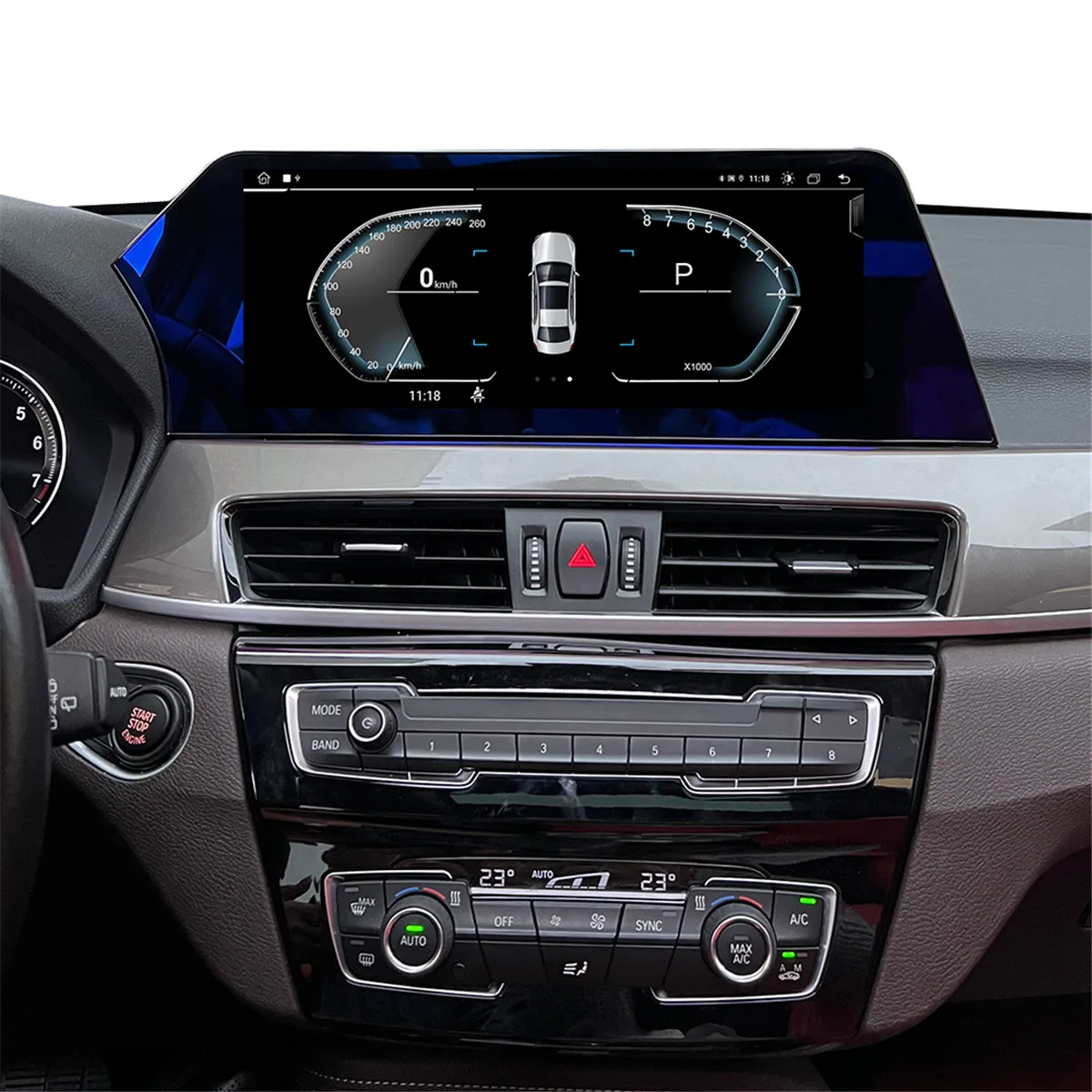 2 Din For BMW X1 F48 X2 F39 2016-2020 Car Multimedia Tape Player Auto Stereo GPS Navigation Carplay Car Radio Android