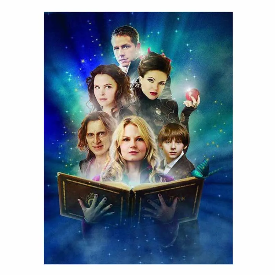 Once Upon A Time Character Collection Movie diamond painting  Diamond Embroidery Cross Stitch Kits Full Square Drill Mosaic Home