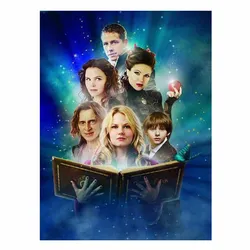 Once Upon A Time Character Collection Movie diamond painting Diamond Embroidery Cross Stitch Kits Full Square Drill Mosaic Home