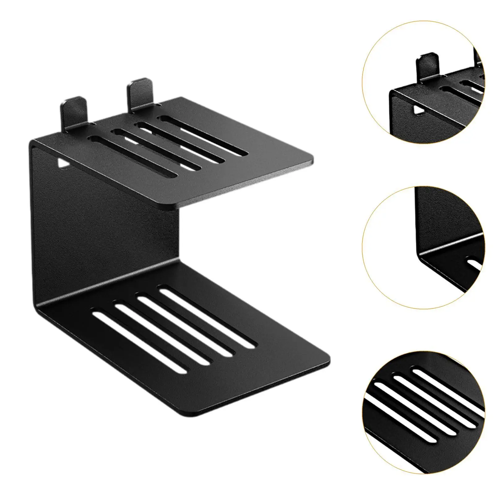 Desktop Speaker Stand Solid ,Compact, Speaker Riser 10kg Load Capacity for Computer Speaker